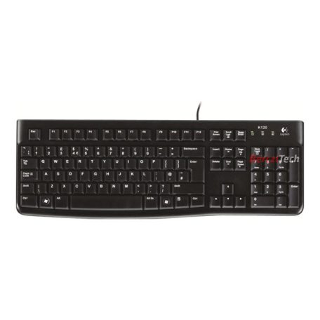 LOGITECH Billentyűzet - K120 Vezetékes USB, US