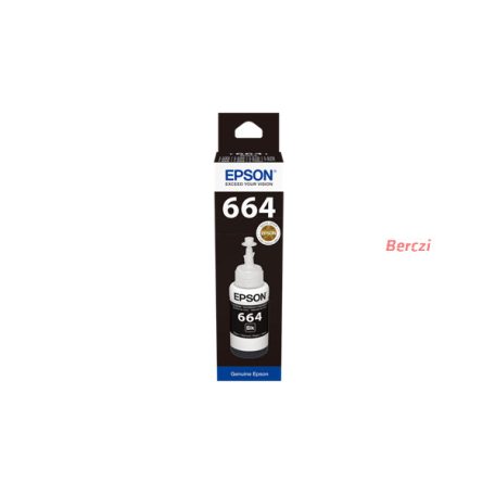 EPSON Tintapatron T6641 Black ink bottle 70ml
