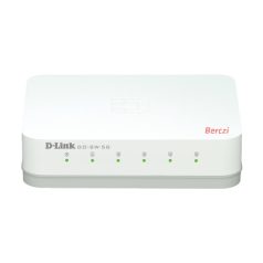 D-LINK Switch 5x1000Mbps Műanyagházas Asztali, GO-SW-5G/E