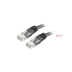 ROLINE kábel, UTP, CAT5e, 1m, fekete