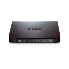   D-LINK Switch 24x1000Mbps Fémházas Asztali, Rackes, GO-SW-24G/E