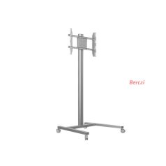   MULTIBRACKETS Gurulós padlóállvány, M Display Stand 180 Single Silver (32-65", max.VESA: 700x400 mm, 50 kg)