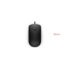 DELL Vezetékes egér, MS116 Optical Mouse - Black
