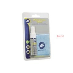   AF Tisztítófolyadék, érintőkijelzőhöz, mikroszálas kendővel, 25 ml, "Multi Screen-Clene"