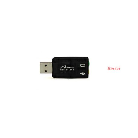 MEDIA-TECH USB Hangkártya 5.1 VIRTU