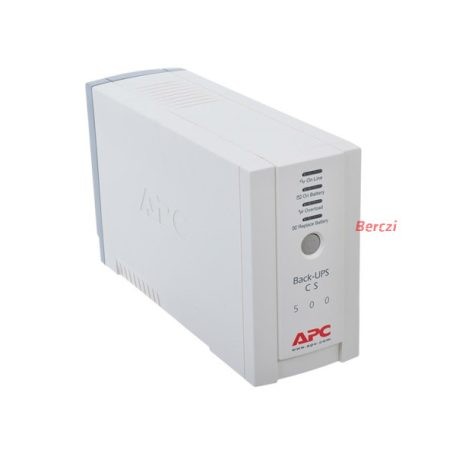 APC Back-UPS BK500EI (CS) (3+1 IEC13) 500VA (300 W) 230V Power-Saving OFFLINE szünetmentes tápegység, torony - USB inter