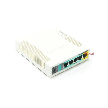 MIKROTIK Wireless Router RouterBOARD 2,4GHz, 5x100Mbps, 300Mbps, Menedzselhető, Asztali - RB951UI-2ND