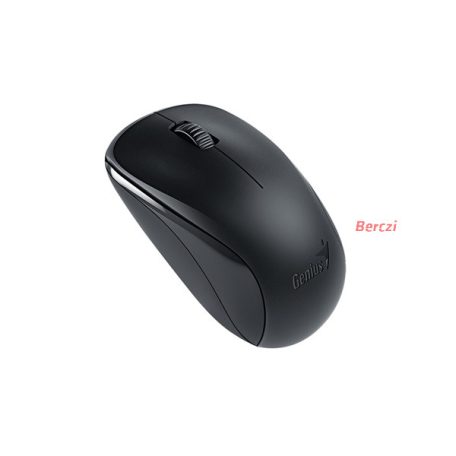 GENIUS Vezeték nélküli egér NX-7000, USB, 1200dpi, BlueEye, Fekete