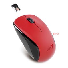   GENIUS Vezeték nélküli egér NX-7000, USB, 1200dpi, BlueEye, Piros
