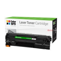   COLORWAY Standard Toner CW-H435/436M, 2000 oldal, Fekete - HP CB435A/CB436A/CE285A; Can. 712/713/725