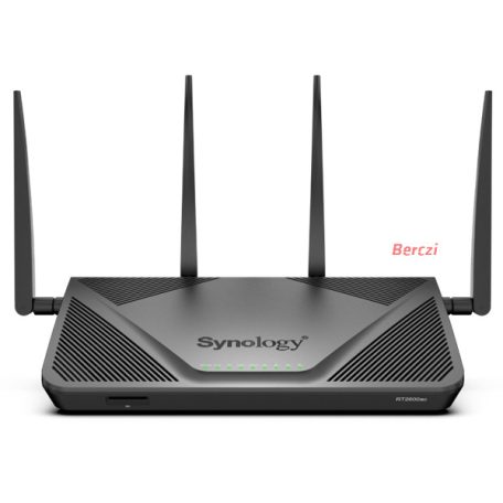 SYNOLOGY Wireless Router 2x1000Mbps DualWAN, 4x1000Mbps, 4x4 MIMO, RT2600ac