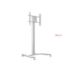   MULTIBRACKETS Gurulós padlóállvány, M Public Display Stand 180 HD Single Silver (55-80", max.VESA: 800x500 mm, 60 kg)