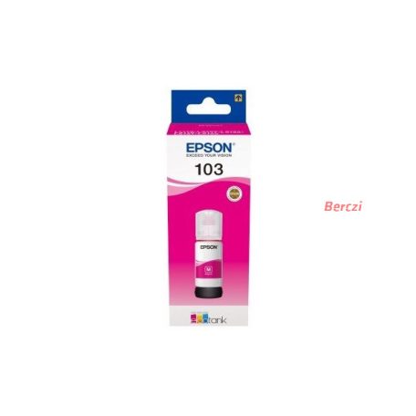 EPSON Tintapatron 103 EcoTank Magenta ink bottle