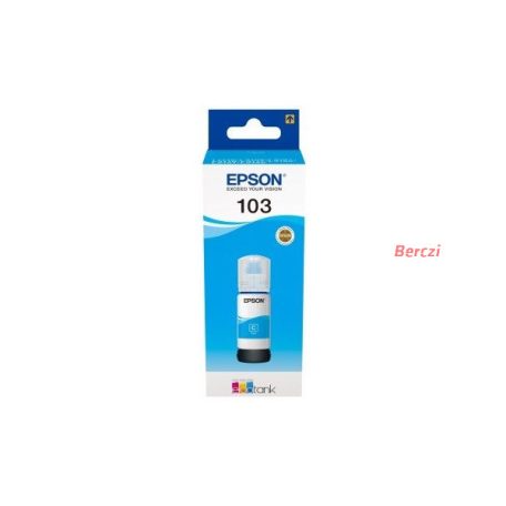 EPSON Tintapatron 103 EcoTank Cyan ink bottle