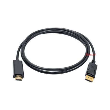 AKYGA kábel Display Port - HDMI monitor kábel, 1.8m
