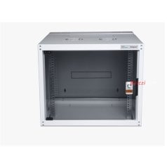   LEGRAND hálózati rack szekrény, 19' 12U SZÉL: 600 MÉLY: 600 MAG: 626 szürke egyrészes, üvegajtós készre szerelt MAX: 65