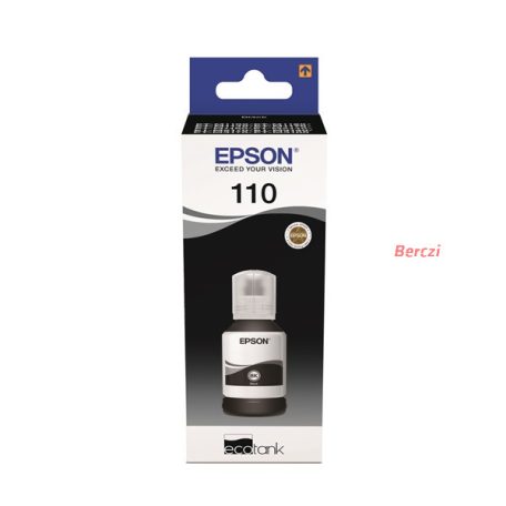 EPSON Tintapatron 110 EcoTank Pigment black ink bottle