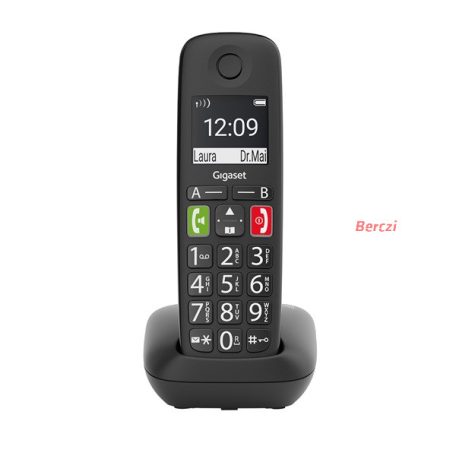 GIGASET ECO DECT Telefon E290 fekete