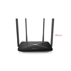   MERCUSYS Wireless Router Dual Band AC1200 1xWAN(1000Mbps) + 3xLAN(1000Mbps), AC12G