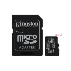   KINGSTON Memóriakártya MicroSDHC 32GB Canvas Select Plus 100R A1 C10 + Adapter