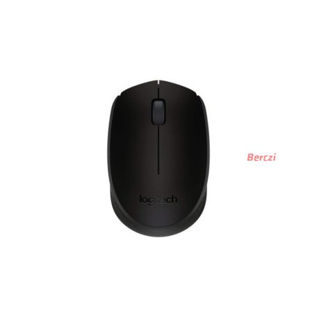 LOGITECH Egér - B170 Vezeték nélküli Optikai, Fekete