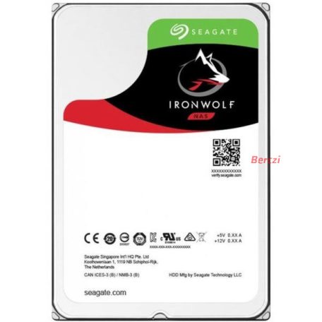 SEAGATE 3.5" HDD SATA-III 10TB 7200rpm 256MB Cache IronWolf