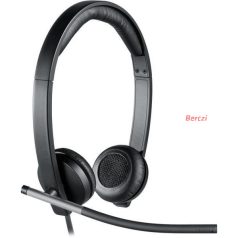   LOGITECH Fejhallgató 2.0 - H650E Vezetékes Stereo Mikrofonos, Fekete