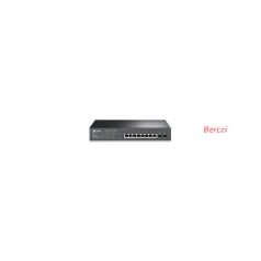   TP-LINK Switch 8x1000Mbps (8xPOE+) + 2xSFP, Menedzselhető, SG2210MP