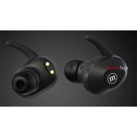 MAXELL vezeték nélküli fülhallgató, MINI DUO earbuds, TWS, bluetooth 5.0, fekete