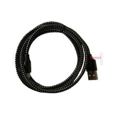   BLACKBIRD Type-C USB Adatkábel 2m, Fekete 2A (Extra erős anyagból)