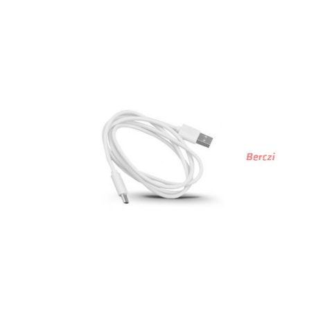 BLACKBIRD Type-C USB Adatkábel 1m, Fehér (Gyári kivitel)
