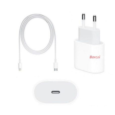 BLACKBIRD Hálózati Adapter 20W T145 USB-C Kivitel + Lightning/Type-C Adatkábel (Dobozos verzió)
