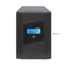   ABLEREX UPS, GLAMOR, GR450, 1xIEC+1xSchuko, 450VA (250 W) LINE-INTERACTIVE szünetmentes tápegység, torony, LCD