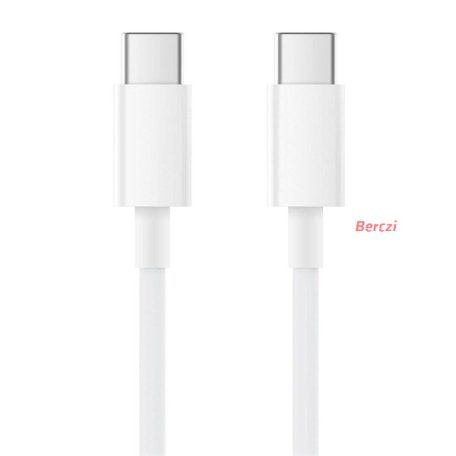 BLACKBIRD Type-C USB To Type-C USB Adatkábel  2m, Fehér (Gyári kivitel)