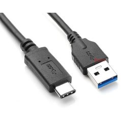   BLACKBIRD Kábel USB 3.1 Gen 2. Type-A male to USB Type-C male 1m, Fekete