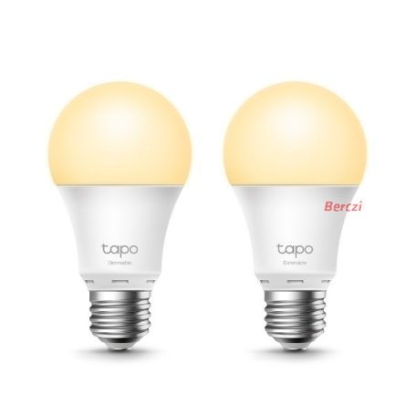 TP-LINK LED Izzó Wi-Fi-s E27, tompítható fénnyel, TAPO L510E(2-PACK)