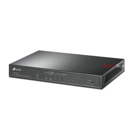 TP-LINK Switch 9x1000Mbps (8xPOE+) + 1xGigabit kombó SFP, Easy Smart, TL-SG1210MPE