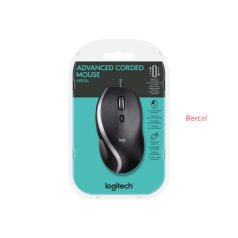 LOGITECH Egér - M500s Advanced Corded Vezetékes, Fekete