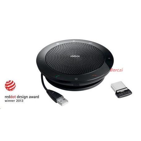 JABRA Hangszóró - 510+ UC Bluetooth/Vezetékes, Fekete