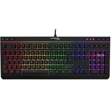HP HYPERX vezetékes gaming billentyűzet Alloy Core RGB - brit lokalizáció