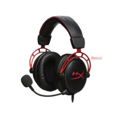   HP HYPERX vezetékes gaming fejhallgató Cloud Alpha - fekete/piros