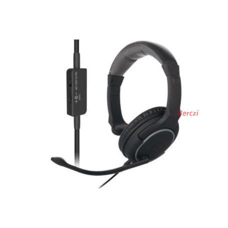 VENOM Fejhallgató Nighthawk Gaming Mono Mikrofon Fekete, VS2865