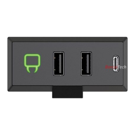 VENOM XBOX Series X Kiegészítő 3 portos USB HUB Fekete, VS2884