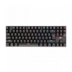   WHITE SHARK COMMANDOS mechanikus (red switch) gamer billentyűzet (angol), fekete