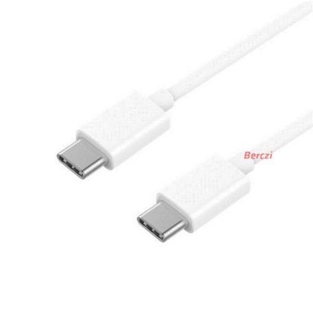 BLACKBIRD USB-C to USB-C Adatkábel 1m, Fehér (Gyári kivitel)