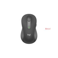   LOGITECH Egér - M650 Signature Vezeték Nélküli Optikai (Large) balkezes, Grafitszürke