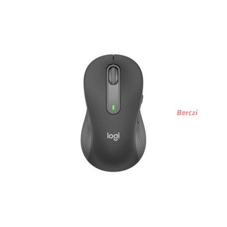 LOGITECH Egér - M650 Signature Vezeték Nélküli Optikai (Large) balkezes, Grafitszürke