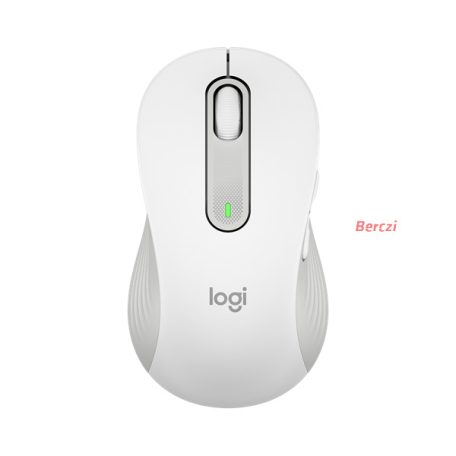 LOGITECH Egér - M650 Signature Vezeték Nélküli Optikai (Large) balkezes, Piszkosfehér