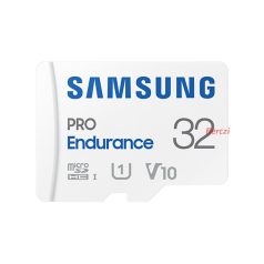   SAMSUNG Memóriakártya, PRO Endurance microSD kártya 32GB, CLASS 10, UHS-I (SDR104), + SD Adapter, R100/W30