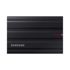   SAMSUNG Hordozható SSD T7 Shield, USB 3.2 Gen.2 (10Gbps), 2TB, Fekete